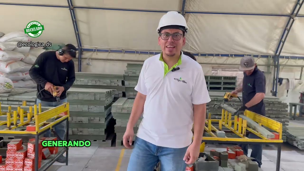 sostenibilidad con residuos plasticos